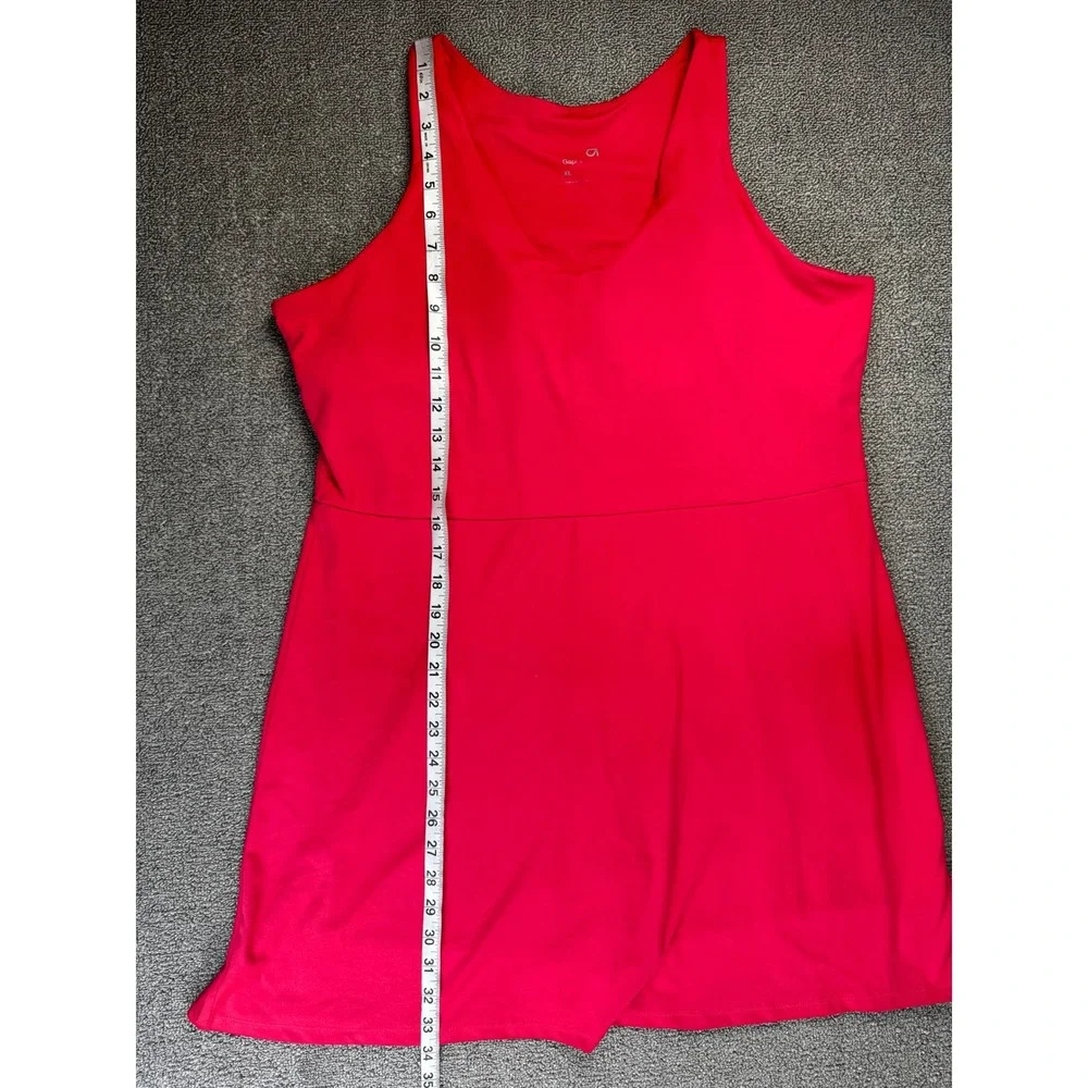 GAP Bright Pink Sleeveless Mini Dress